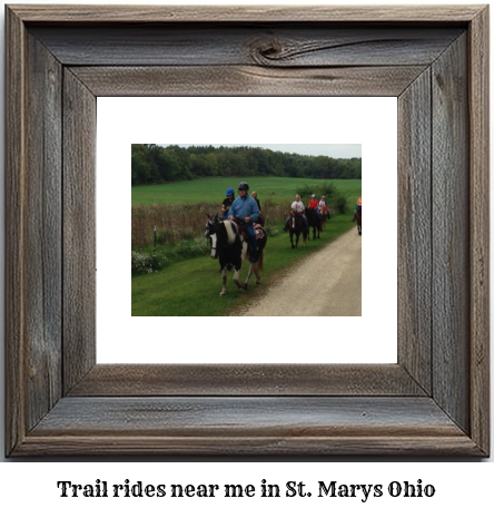 trail rides near me in St. Marys, Ohio